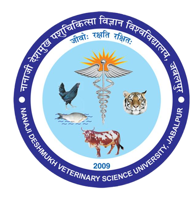 Nanaji Deshmukh Veterinary Science University emblem